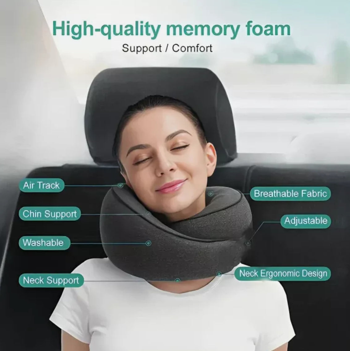 Vitalis Beauty™ Travel Pillow