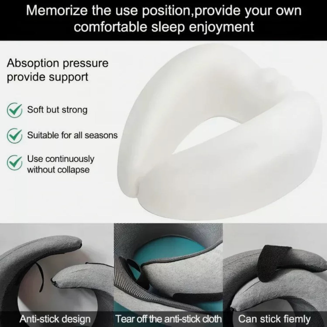 Vitalis Beauty™ Travel Pillow
