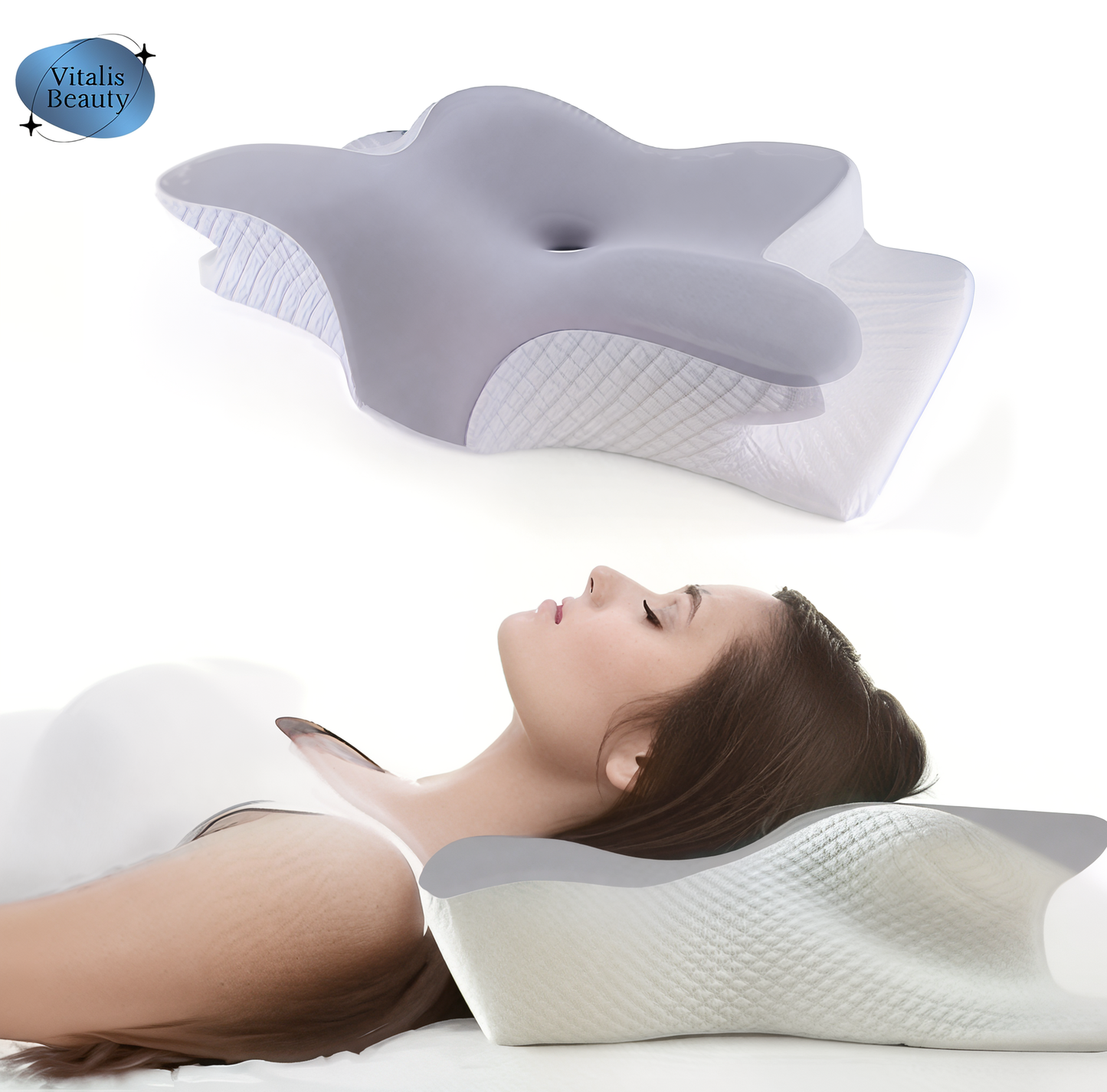 Vitalis Beauty™ Ergonomic Pillow